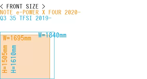 #NOTE e-POWER X FOUR 2020- + Q3 35 TFSI 2019-
